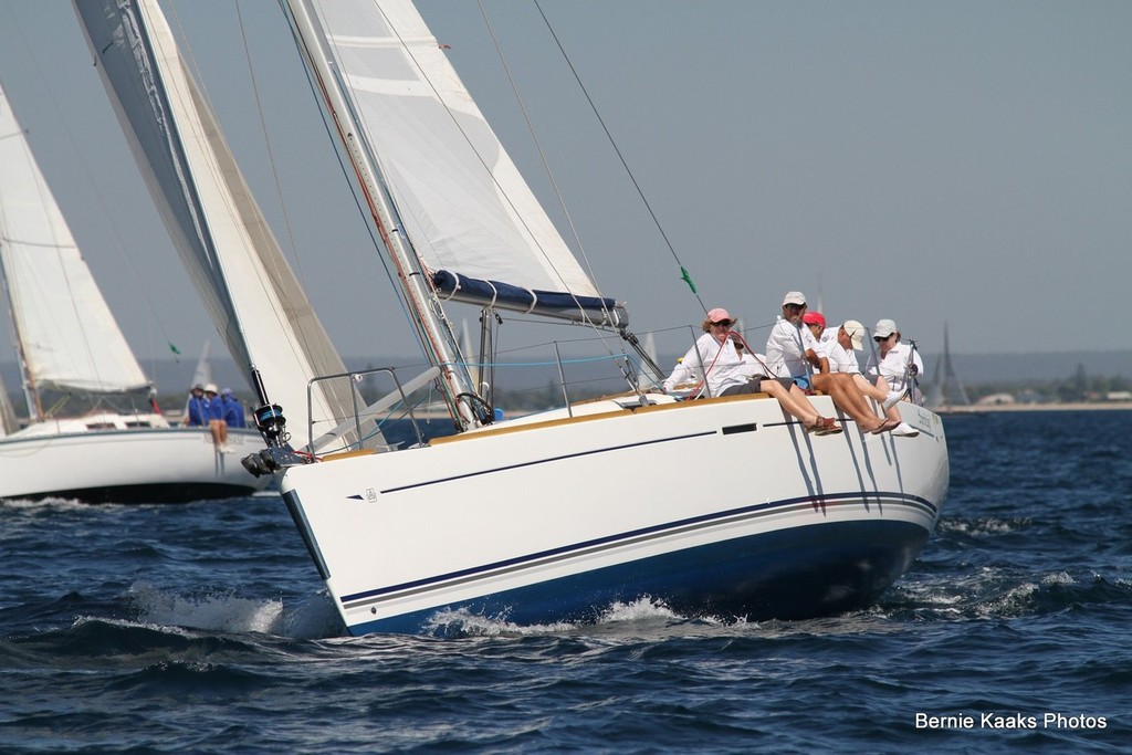 Gordon Dunbar’s Dufour 40 Spritzig 2, winner in the Jib and Main fleet. © Bernie Kaaks